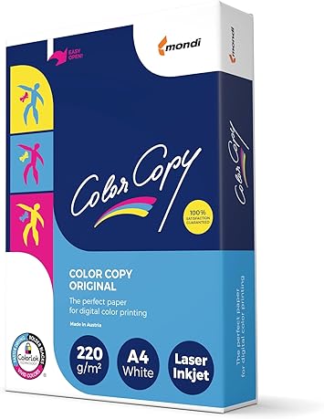 Mondi, color Copy 2382210051 - Papel para impresora a, color (A4, 220 hojas), color blanco